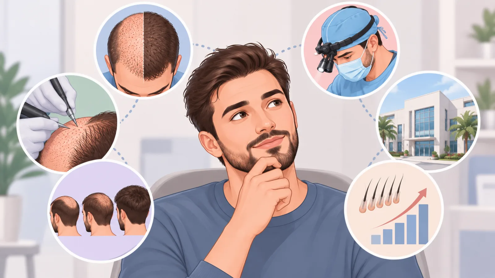 تكلفة زراعة الشعر: ما الذي يحدّد السعر؟